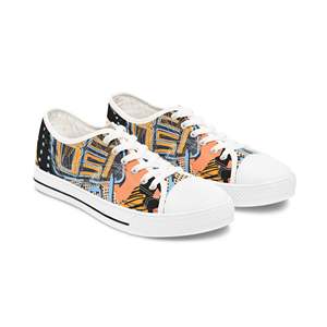 Sneakers basse traspiranti con motivo graffiti - Product Image 1