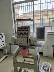 VMA nouveau design à tête unique avec système <span class=keywords><strong>de</strong></span> verrouillage du fil avec 12/15 faisant machine à coudre les t-shirts pour la broderie - Product Image 2