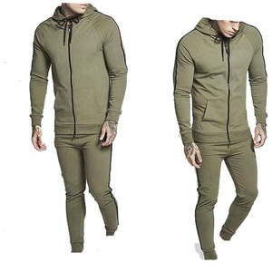 Conjunto Deportivo Personalizado para Hombre, Conjunto de Sudadera con Capucha Unisex de Algodón Orgánico, Conjunto Deportivo Personalizado con Pantalones Jogger para Hombre - Product Image 1