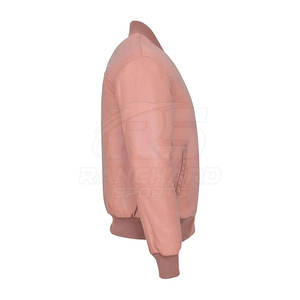 Chaqueta Bomber de Cuero, Elegante, Cálida, Cómoda para Uso Diario, Chaqueta Bomber de Cuero Moderna y Suave para Moda Diaria - Product Image 3