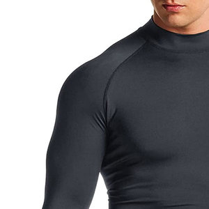 Camiseta de Compresión Personalizada Sublimada para Hombre en Diferentes Colores, Camiseta de Gimnasio de Manga Larga, Cómoda, Personalizada para BJJ - Product Image 6