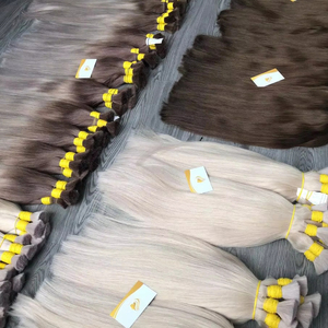 Extensiones de Cabello Humano Premium al Mejor Precio, Cabello Virgen Crudo de Vietnam al por Mayor, Textura Lisa, Estilo de Lujo, 100g - Product Image 1