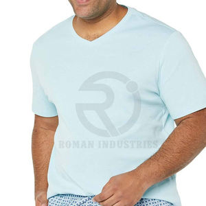 T-shirts unis personnalisés deux pièces ensemble de vêtements courts graphiques en coton pour hommes ensemble chemise unie deux pièces 2 pièces et ensemble de shorts graphiques pour hommes - Product Image 6