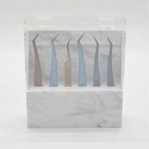 Premium <b>Acrylic</b> Tweezer <b>Stand</b> Elegant & Durable Organizer Clear <b>Acrylic</b> Tweezer Holder Professional <b>Display</b> <b>Stand</b> - Product Image 2