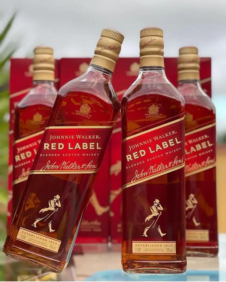 Etichetta nera di alta qualità a prezzi accessibili JohnnieS Walker whisky de alcool etichetta rossa whisky bevande alcoliche whisky