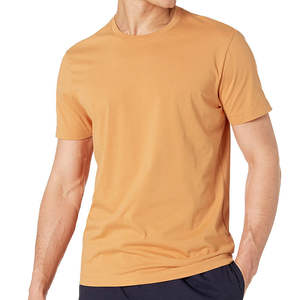Nuevas camisetas para hombre al por mayor 100% algodón puro liso clásico manga corta verano Casual alta calidad ropa de calle camisetas para hombres - Product Image 1