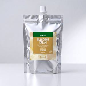 CREMA VEGANA - Crema Decolorante Probada en el Cuero Cabelludo en 8/9 Niveles con Camomila, Bisabolol y Arginina, Vegana, Hecha en Italia - Product Image 4