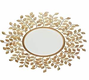Top tendance nouveau miroir mural de designer pour décoration murale miroir décoratif mural en métal indien pour la décoration intérieure. - Product Image 5