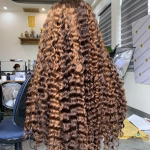 Extensions de cheveux humains vierges vietnamiennes Remy bouclés crépus eurasiens de haute qualité 100% sans enchevêtrement sans hangar - Product Image 1