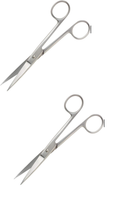 Tijeras Quirúrgicas Profesionales de 16.5cm para Suministros Hospitalarios, Hoja Recta de Corte Inverso, Acero Inoxidable, Herramienta de Grado Médico - Product Image 6