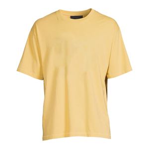 T-shirt décontracté streetwear personnalisé grande taille pour homme, en coton biologique respirant et épais, design vierge, usine OEM du Bangladesh, 100% coton - Product Image 1