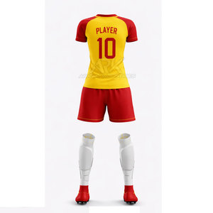 Uniforme de Fútbol Femenino al Por Mayor, en Stock, con Logotipo Personalizado, Diseña Tu Propio Uniforme de Fútbol, Fabricación Profesional para Equipos - Product Image 2