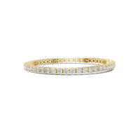 Bracelet à breloques en moissanite taille poire, argent sterling 925 plaqué rhodium, bijoux de mariage élégants et luxueux, bijoux fins faits à la main