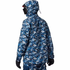 Chaqueta de Esquí Personalizada para Hombre, Chaqueta de Nieve con Capucha Personalizada de Alta Calidad, Ropa de Nieve de Nailon 70D Impermeable y Transpirable, Chaqueta de Snowboard OEM - Product Image 4