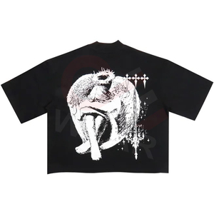 Camisetas ajustadas de manga larga para hombre más vendidas logotipo personalizado impreso liso teñido nueva ropa informal Material de algodón - Product Image 1