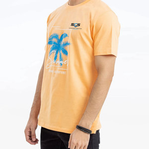เสื้อยืดพิมพ์ลายกราฟิกน้ำหนักเบาสไตล์ใหม่สำหรับผู้ชาย ทรงหลวมใส่สบายสำหรับฤดูร้อน คุณภาพพรีเมียม ผลิตจากผ้าฝ้าย 100% - Product Image 6