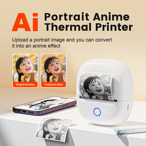 Imprimante d'étiquettes portable C2 personnalisée pour photos, logos, noms, usage domestique, études et usage commercial - Product Image 2