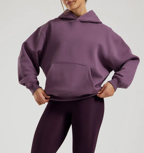 Premium Streetwear Oversized Hoodie Women's Hoodies Breathable Drop Shoulder Sweatshirt with <b>Aesthetic</b> Loose Fit Hoodies - Product Image 6