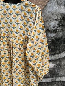 Collection de robe longue faite à la main robe de mariage indien robe de soirée en coton biologique robe haut robe vêtements pour femmes robe Bikini de plage - Product Image 4