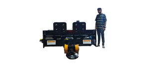 FLP 20 TON Factory-Furnished New 20 Ton Overhead Crane with Traveling Electric Hoist Wire Rope Steel for Hotels - Product Image 3