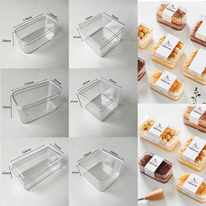 Livraison rapide, emballage de pâtisserie recyclable et écologique, boîte à gâteaux en plastique PS transparente pour sushi, chips de pommes de terre - Product Image 6