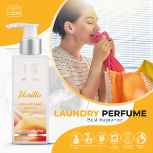 Adoucissant concentré pour tissus Aromatika à la vanille avec parfum, flacon pompe 200 ml, jusqu'à 60 lavages - Product Image 5