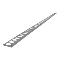 Profil de nez de marche en aluminium étanche Renoplast SZ15 moderne avec garantie de 5 ans et fonction de drainage en résine pour sols emboîtables