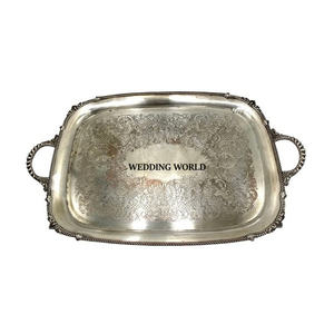 <b>Mirror</b> Polished Metal Chocolate <b>Tray</b> Premium Quality Handmade Chocolate Platter Classic Stylish New Chocolate <b>Tray</b> - Product Image 5