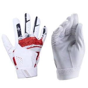 Guantes de Bateo de Béisbol Personalizados de la Mejor Calidad para Hombre, Guantes de Cuero para Adultos, Puño Largo, Transpirables - Product Image 6
