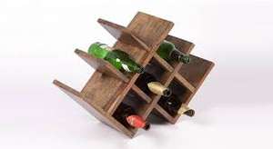 Natural Finished <b>Wine</b> <b>Rack</b> Holder High Selling Quality Wooden <b>Wine</b> <b>Rack</b> Holder Elegant <b>for</b> Home Hotel Bars Usage in Wholesale - Product Image 2