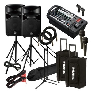 Système de sonorisation portable Stagepas 600BT neuf et impeccable avec mélangeur, son live, ensemble de haut-parleurs 680W avec mélangeur 10 canaux, VENTES NATIONALES - Product Image 5