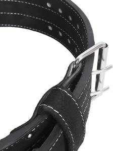 เข็มขัดออกกำลังกายแบบง่ามคู่สำหรับผู้ชายเข็มขัดพยุงหลังกว้าง10มม. 4นิ้วเข็มขัดออกกำลังกายในยิมสำหรับฝึกความแข็งแรง - Product Image 4