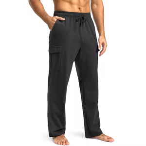 กางเกงช่างแบบ OEM สีสะท้อนแสง ระบายอากาศได้ดี กางเกงทำงานนิรภัยสำหรับผู้ชาย มีกระเป๋าหลายช่อง ทรงขาตรง เอวกลาง เหมาะสำหรับฤดูใบไม้ผลิ - Product Image 4