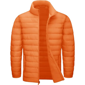 Dernière veste matelassée à capuche personnalisée - Imperméable Coupe-vent Respirante Tissu personnalisé écologique Veste décontractée d'hiver - Product Image 1