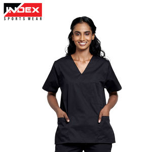 Mono médico, uniforme de enfermería personalizado para médicos, enfermeras, Color brillante, manga corta, ropa de trabajo transpirable con logotipos personalizados - Product Image 6