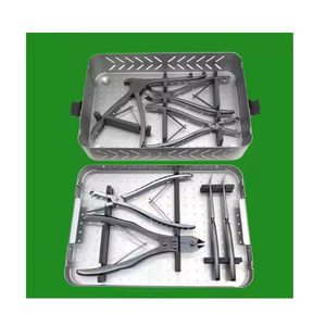 SurgiRight-Juego de instrumentos ortopédicos con placa de costilla, kit de instrumentos quirúrgicos ortopédicos para traumatismos, aprobado por la CE - Product Image 2