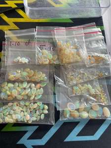 โอปอลธรรมชาติจากเอธิโอเปีย หินหลวมหลากสี พร้อมเอฟเฟกต์เปลี่ยนสีหรือเปลวไฟ 100 กะรัต หลายสี สามารถปรับแต่งได้สำหรับการทำเครื่องประดับ - Product Image 3