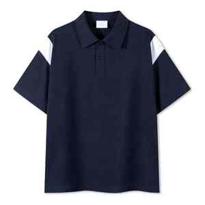 T-shirts polo à séchage rapide tendance pour hommes avec logo personnalisé Chemises en jersey à col rigide en polyester, spandex et motif golf - Product Image 3