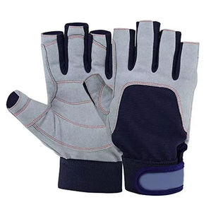 Nouveauté sur mesure de haute qualité pas cher nouvelle arrivée gants de voile faits gant à doigts courts prix de vente entier pas cher personnalisation - Product Image 1