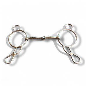 Bocado Wonder Gag de Acero Inoxidable de 5 Pulgadas, Bocado Premium para Caballos para Uso Ecuestre con Control, Comodidad y Rendimiento Mejorados - Personalizable - Product Image 1