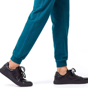 กางเกงวอร์มผ้าฝ้ายสำหรับผู้ชายกางเกงออกกำลังกายพร้อมเชือกรูดวัสดุเนื้อนุ่มระบายอากาศเข้ารูป - Product Image 5