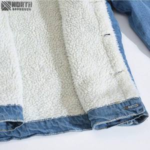 Chaqueta vaquera informal para exteriores para hombre, tela cómoda y duradera, ajuste Regular para la temporada de invierno, Chaquetas vaqueras para hombre, abrigos - Product Image 5