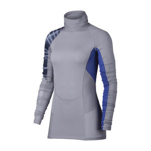 T-shirt de compression à manches courtes en spandex/polyester respirant pour femmes, pour la salle de sport, la remise en forme, la musculation, l'entraînement - DECENT FIGHT - Product Image 1