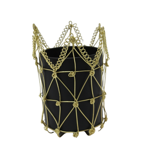 Bougeoir votif décoratif classique en fer/verre bougeoir en argent pour la maison décorative faite à la main personnalisée en vrac - Product Image 5