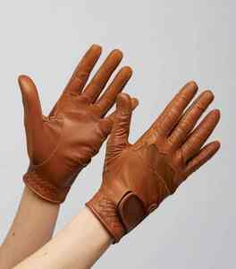 Gants d'équitation professionnels en cuir d'hiver ultra respirants, vente en gros, logo personnalisé, gants d'entraînement et de compétition - Product Image 4