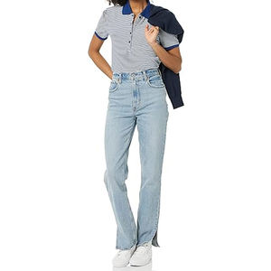 Chemise pour femmes tendance, col classique, respirante, décontractée, 100% coton, séchage rapide, tissu doux et écologique, OEM ODM - Product Image 3