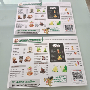 Tùy chỉnh in Bảng menu | Decal Sticker trên Fomex | UV in menu dấu hiệu cho các cửa hàng & nhà hàng - Product Image 4
