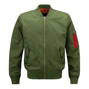 Blouson de bombardier personnalisé en gros | Usine de veste de vol pour hommes et femmes de qualité supérieure | Fournisseur de bombardiers Streetwear OEM ODM - Product Image 4