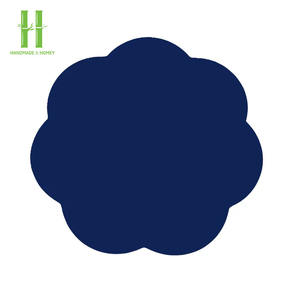 BEST SELLER OEM Lacquer <b>Placemat</b> Handpainted Lacquer Serving Tray Scalloped Tray Table Centerpieces Decoration Handmade - Product Image 5