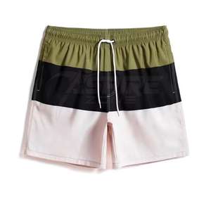 Shorts de sport pour hommes | Respirant Confortable Tous les jours Style décontracté Taille moyenne Fermeture à cordon Impression numérique - Product Image 1